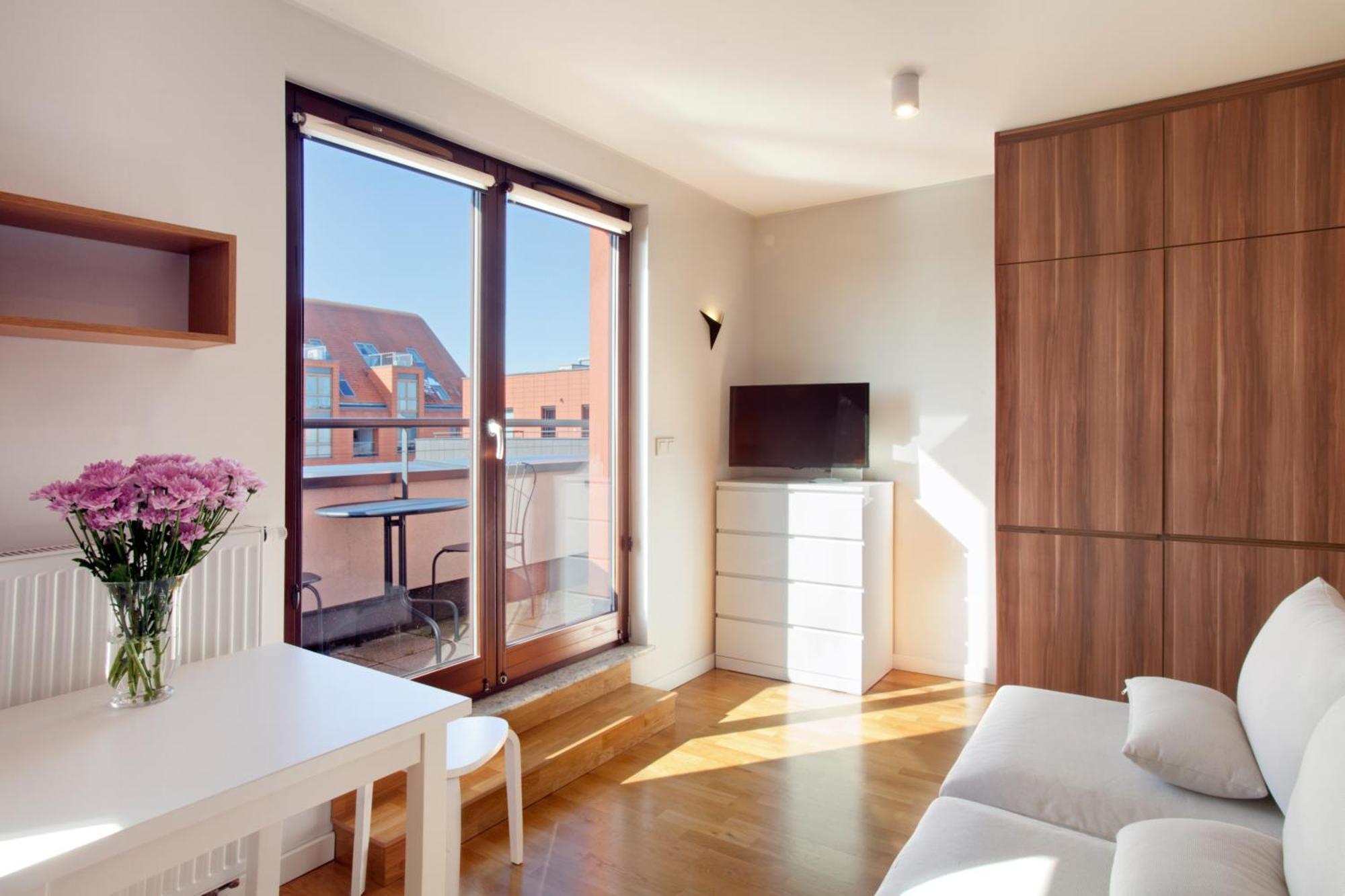 Marine Studio With Balcony And Parking By Tyzenhauz Гданьск Экстерьер фото
